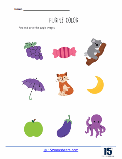 Purple Worksheets 15 Worksheets Worksheets Library