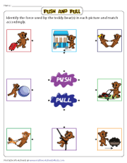 Push And Pull Worksheets
