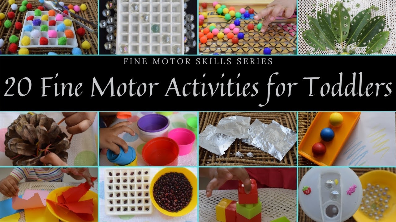 Quick And Easy Fine Motor Activities For 2 Year Olds