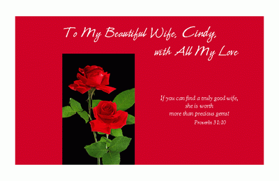 quot For My Wife quot Birthday Printable Card Blue Mountain ECards