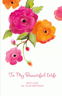  quot Love To My Wife quot Birthday Printable Card Blue Mountain ECards