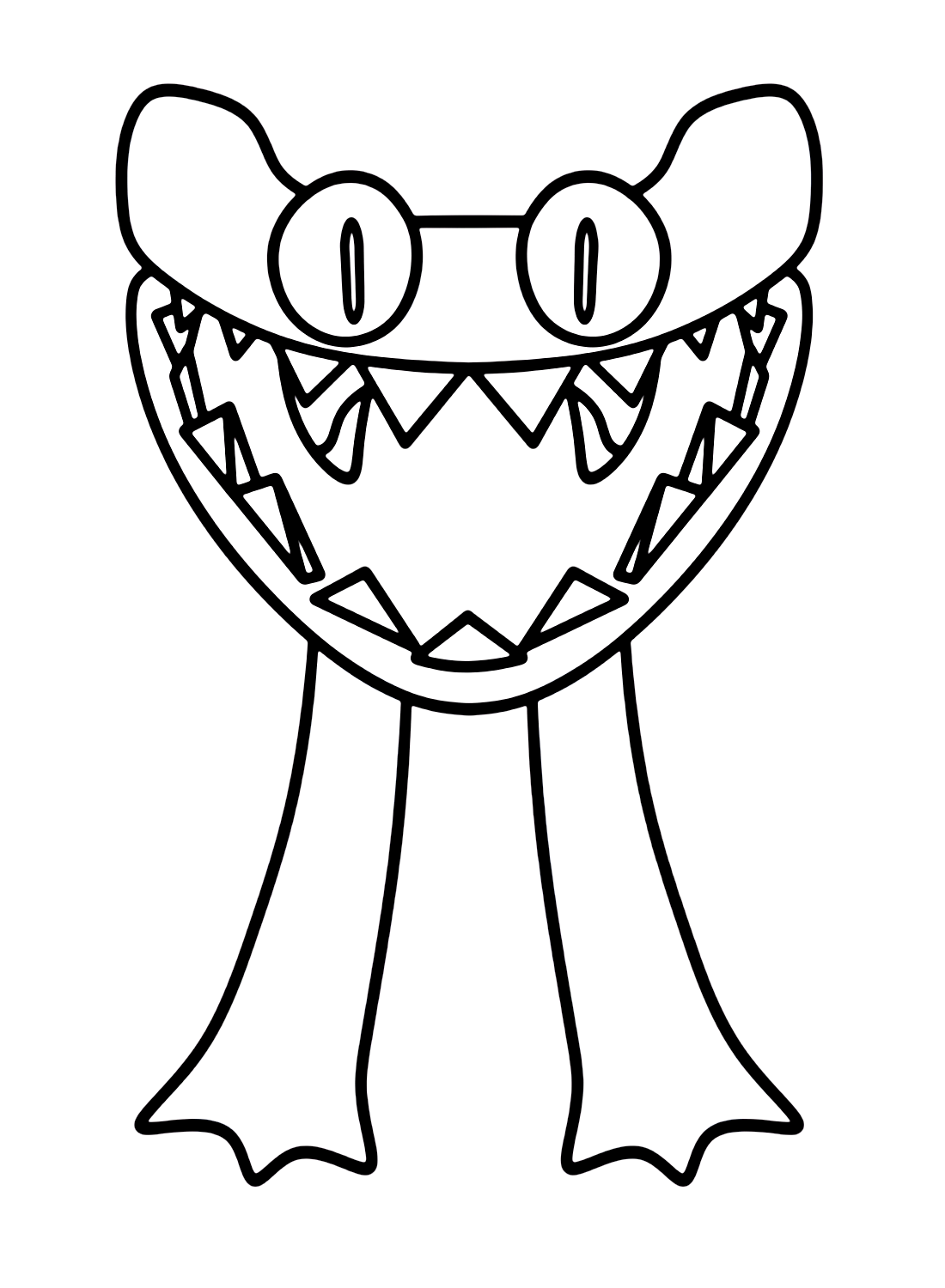 Rainbow Friends Coloring Pictures Printable Free Printable Templates