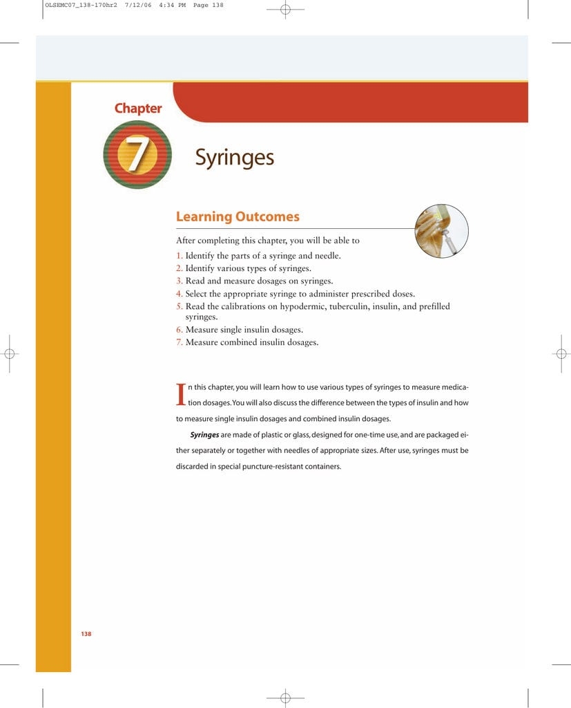 Reading Syringes Worksheet Db excel