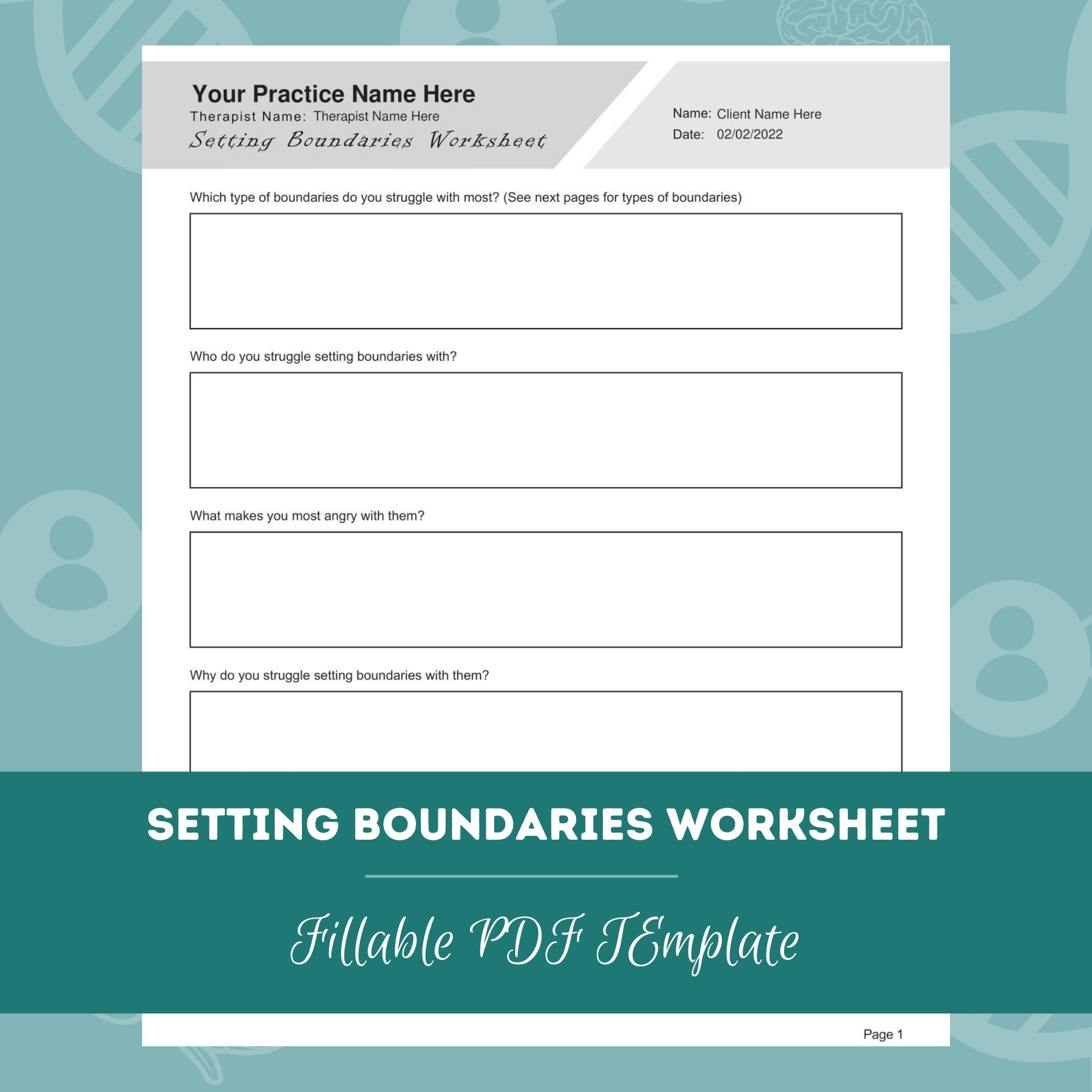 Relationship Building Worksheet For Couples PDF Printable Etsy 