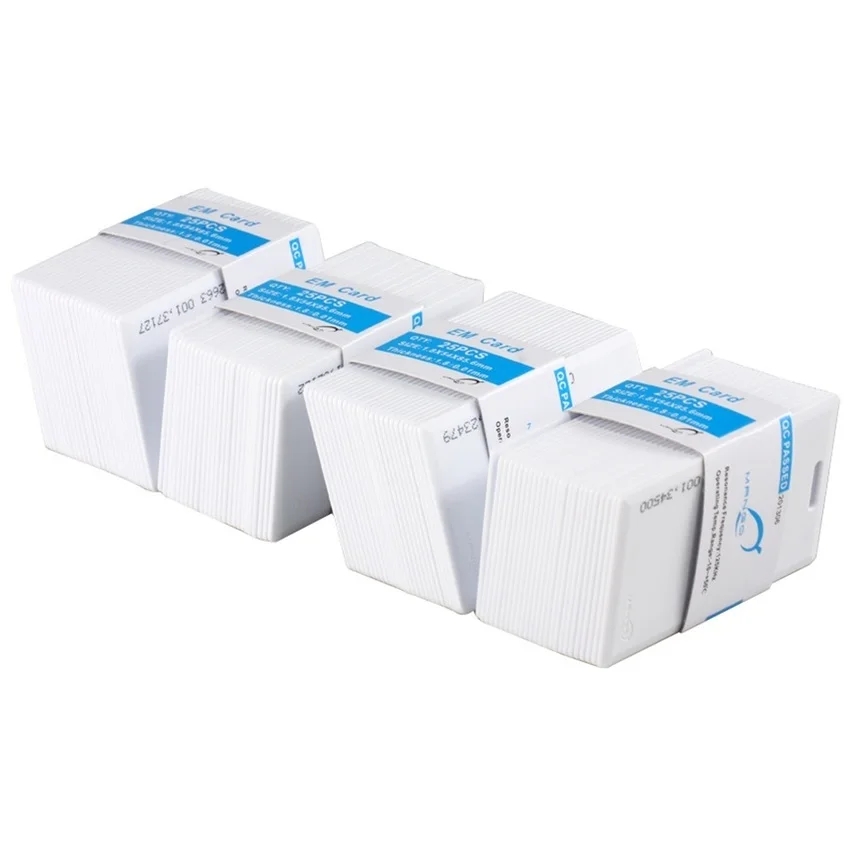 RFID 125KHz Thick Card Printable Proximity Door Control Entry Access EM 