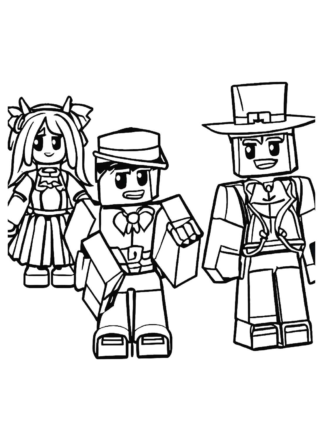 Coloring Pages Of Roblox