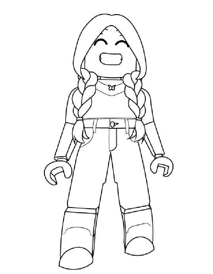 Roblox Coloring Pages Free Printable PDF 