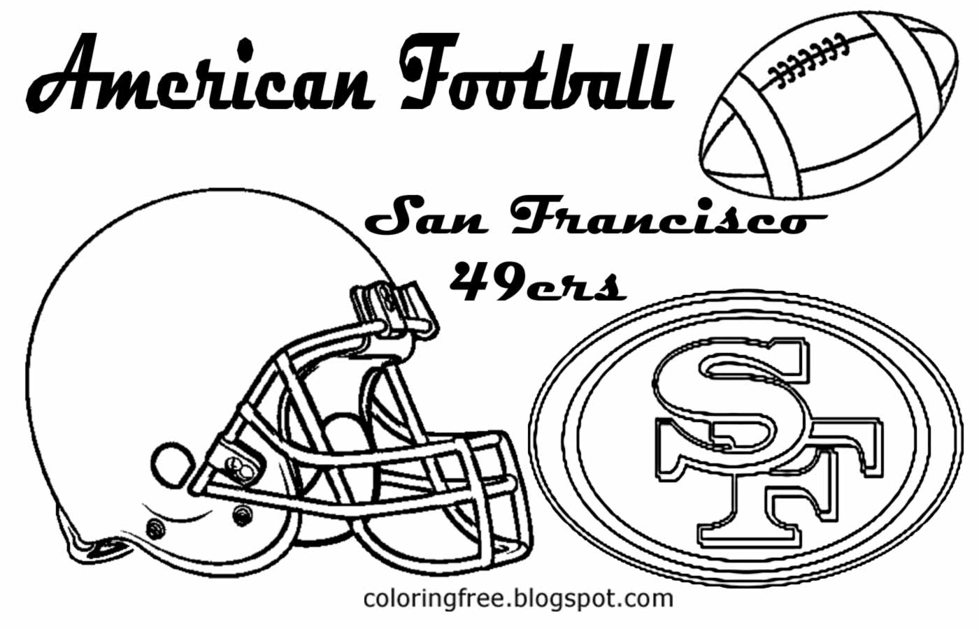 49ers Coloring Pages