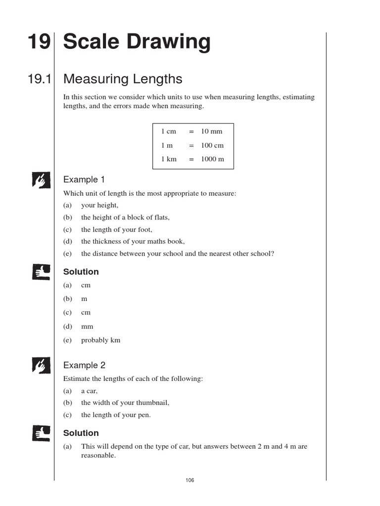 Scale Drawing GCSE Maths Steps Examples Worksheet Worksheets 