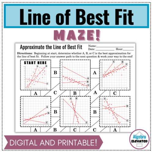 scatterplot worksheet
