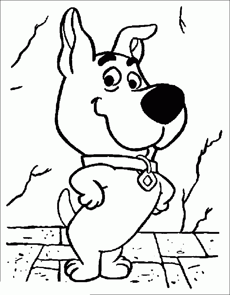 Scooby Doo Coloring Pages