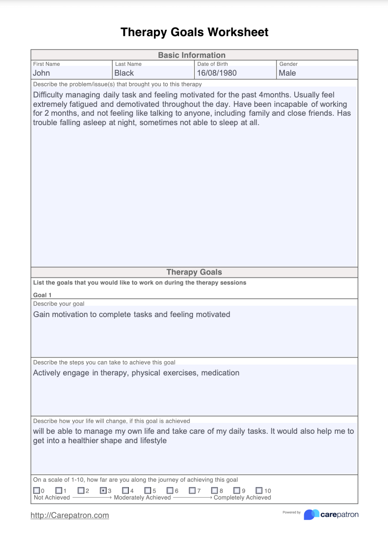 Setting Life Goals Worksheet Therapist Aid Worksheets Library