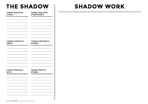 Shadow Work Worksheets