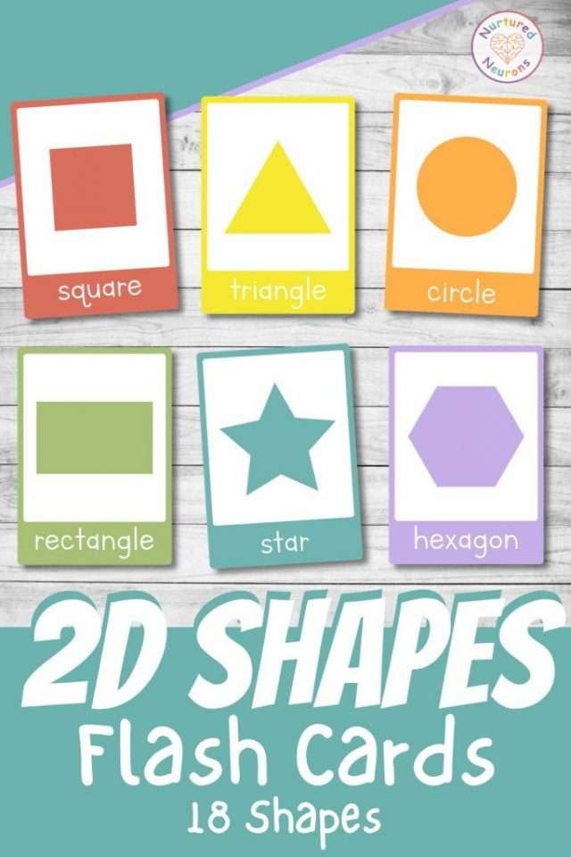Shape Cards Printable