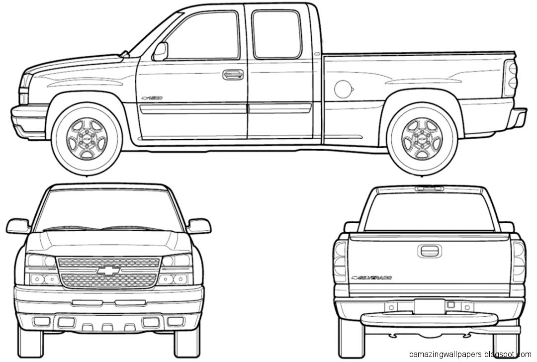 Silverado Chevy Truck Coloring Page Truck Coloring Pa Vrogue co