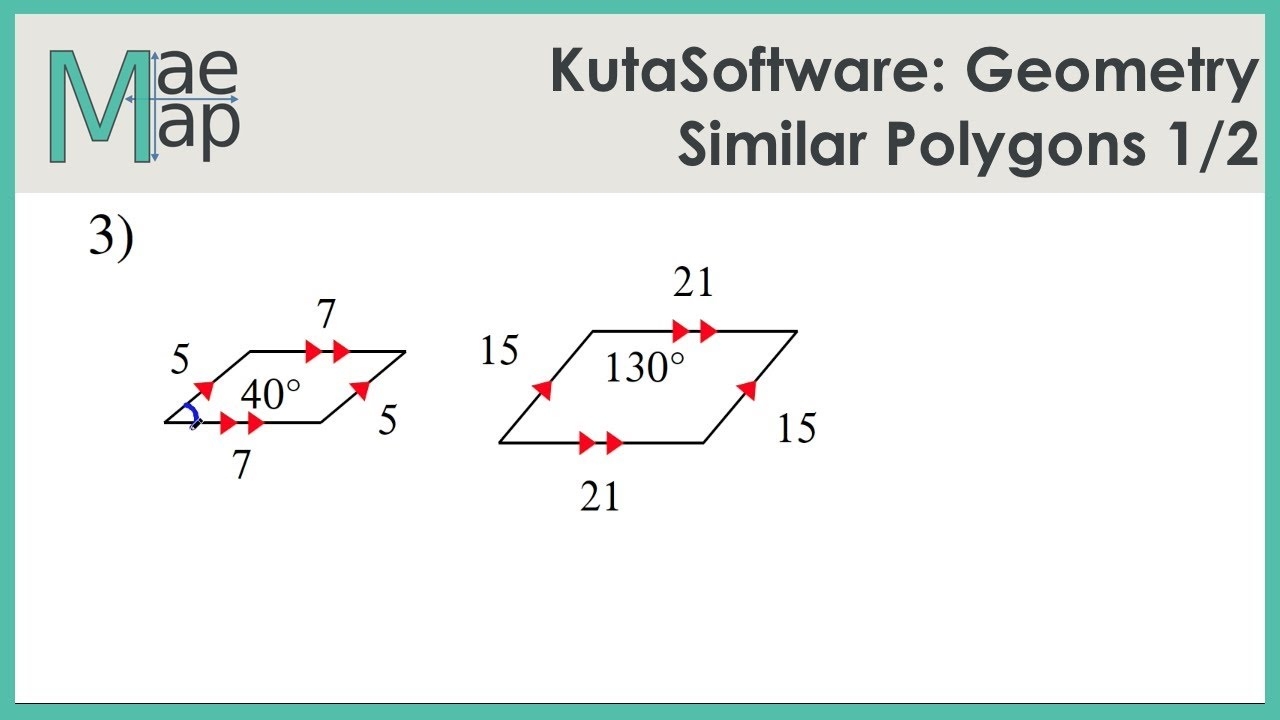 Similar Polygons Worksheet Answers E streetlight