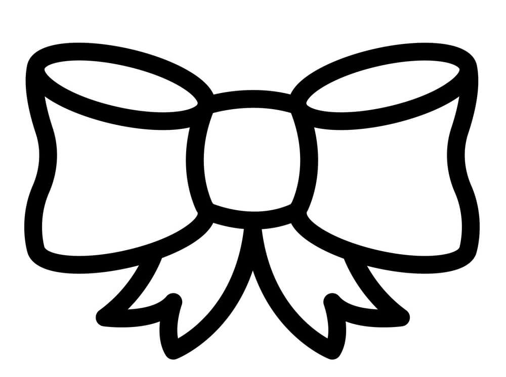 Coloring Pages Bow