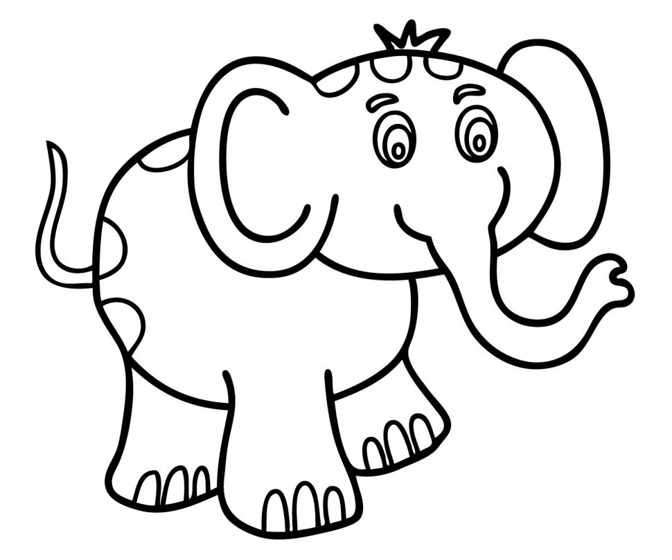 Simple Toddler Coloring Pages Coloring Pages