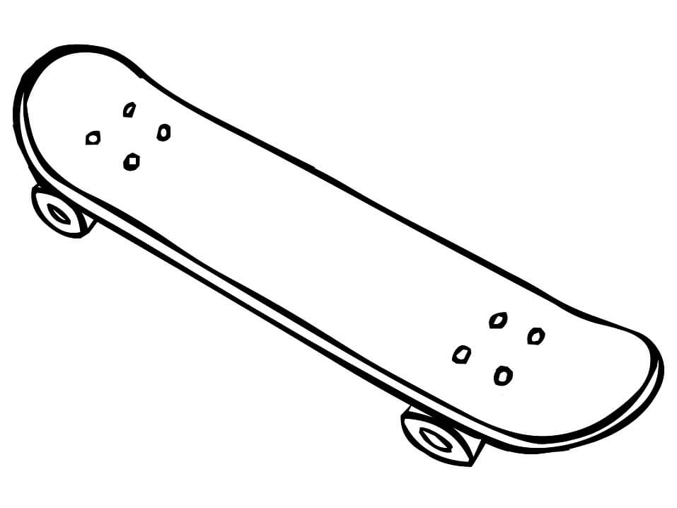 Skateboard Coloring Page Free Printable Coloring Pages For Kids