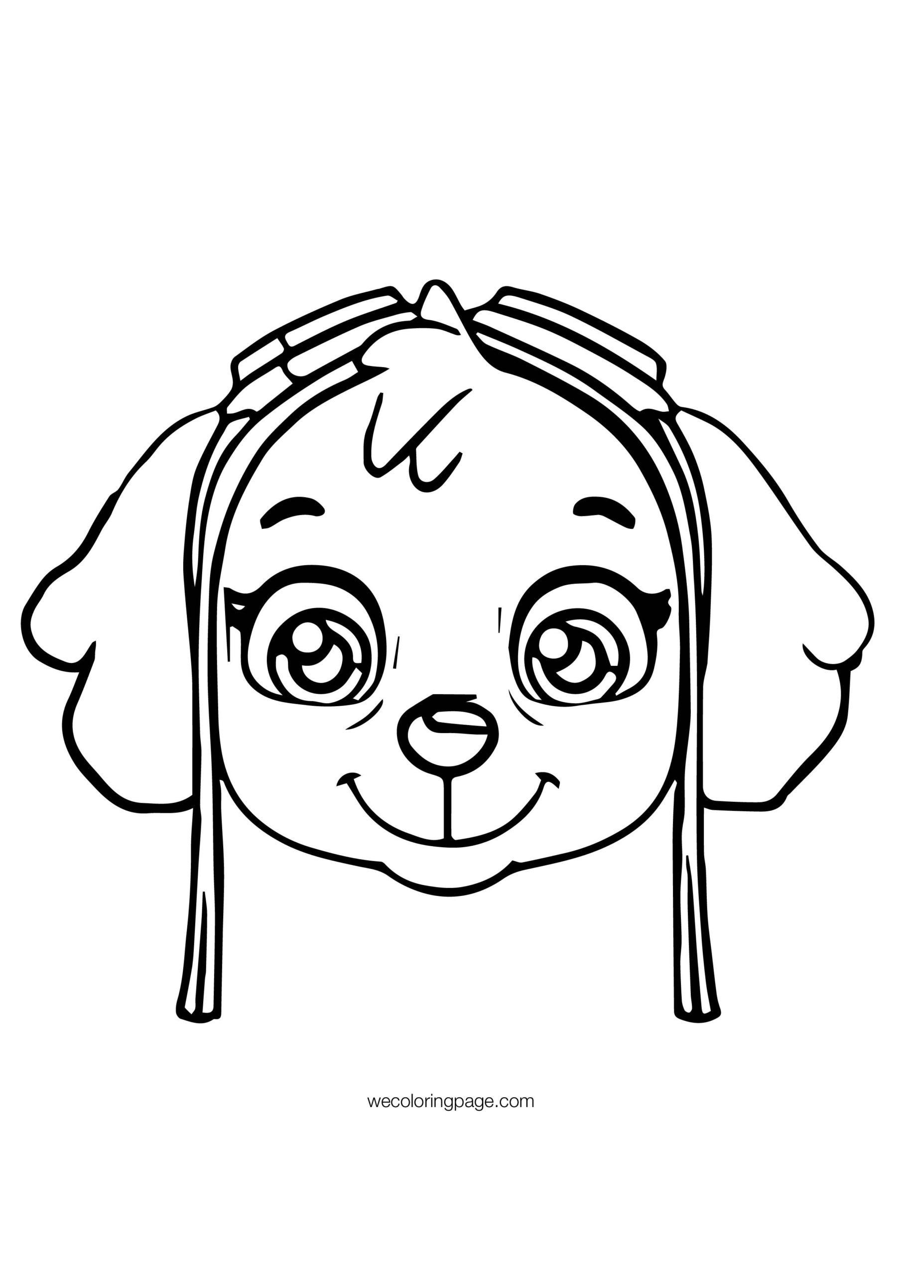 Sky Paw Patrol Coloring Pages Coloring Home