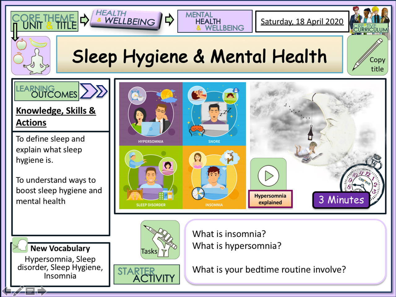 Sleep Hygiene Tips 6 Worksheets For A Healthy Nights Rest Worksheets 