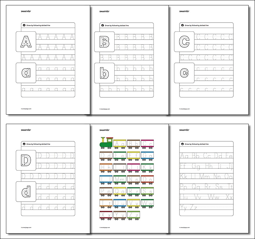 Smarty Bundles Handwriting Worksheets