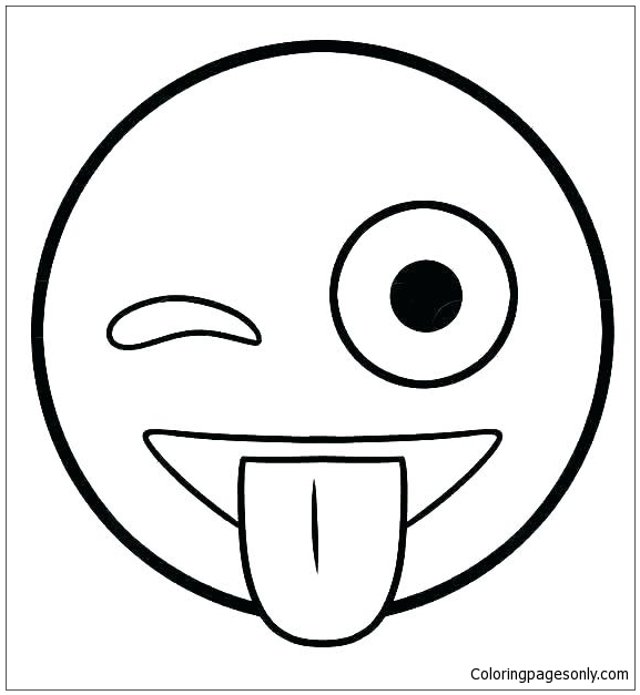 Coloring Pages Of Smiley Faces