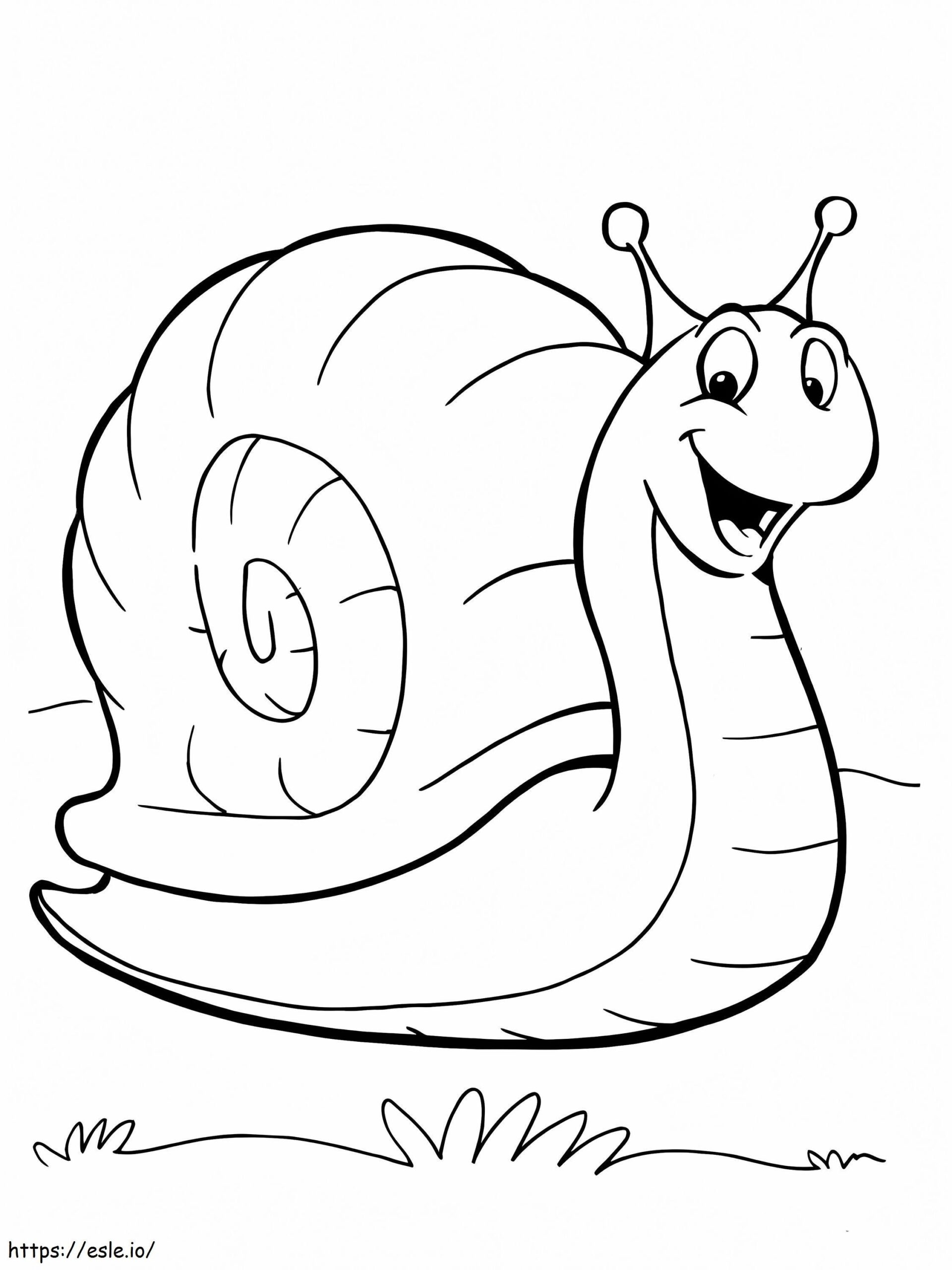 Snail Bob Coloring Page