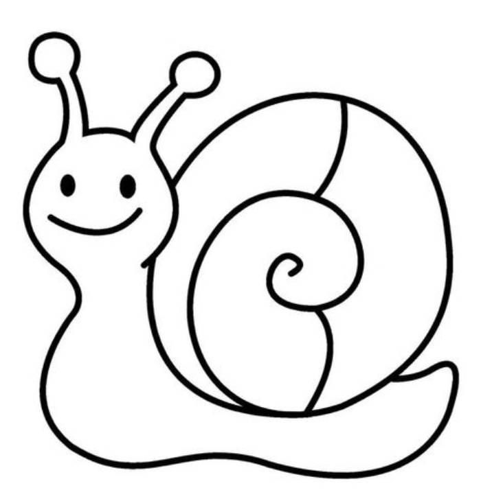 Snail Coloring Pages Free Printable PDF 