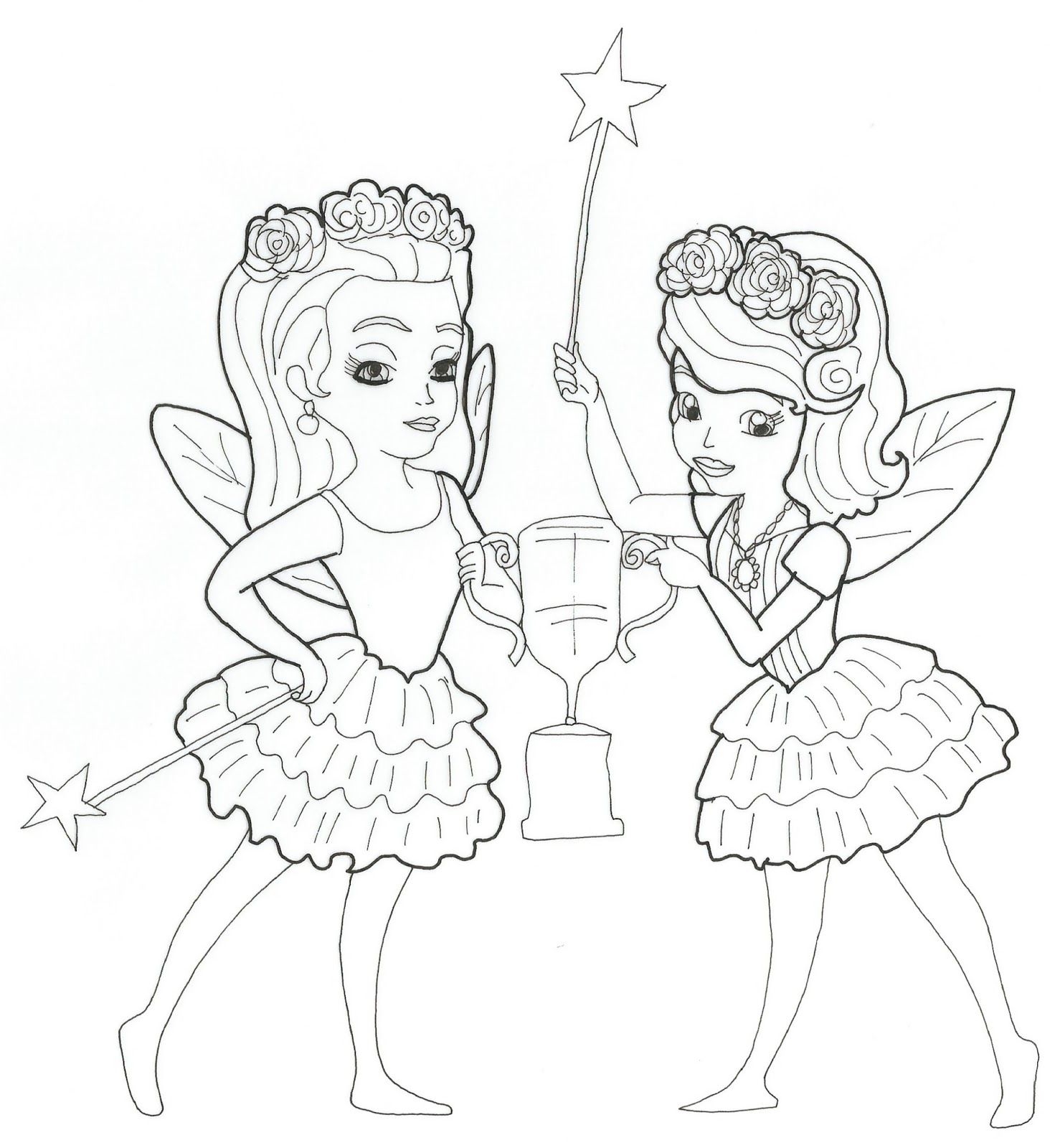 Sofia The First Coloring Pages Coloring Home