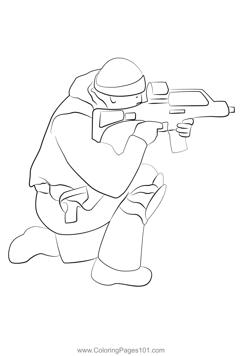Soldier Coloring Pages