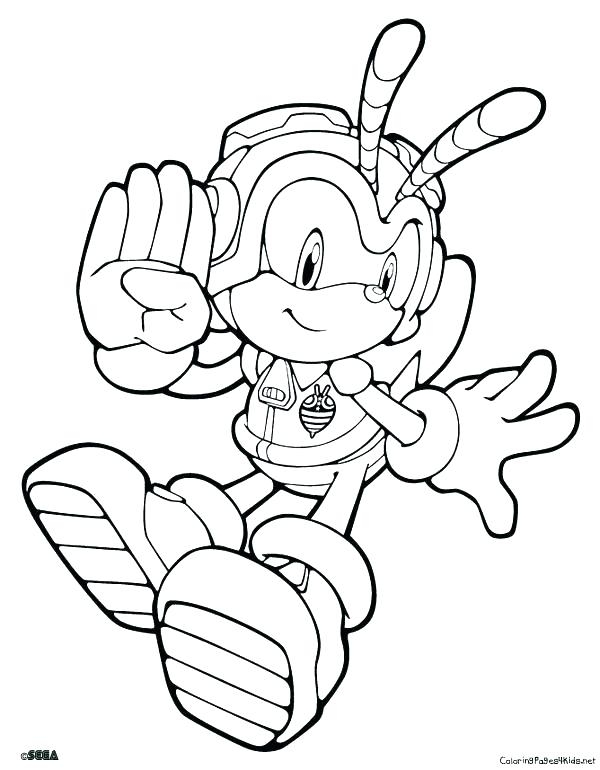 Sonic Characters Coloring Pages At GetColorings Free Printable 