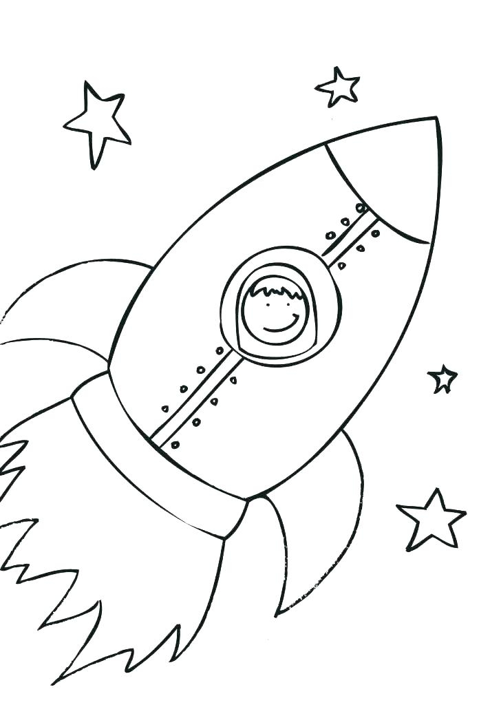 Space Ship Coloring Pages At GetDrawings Free Download