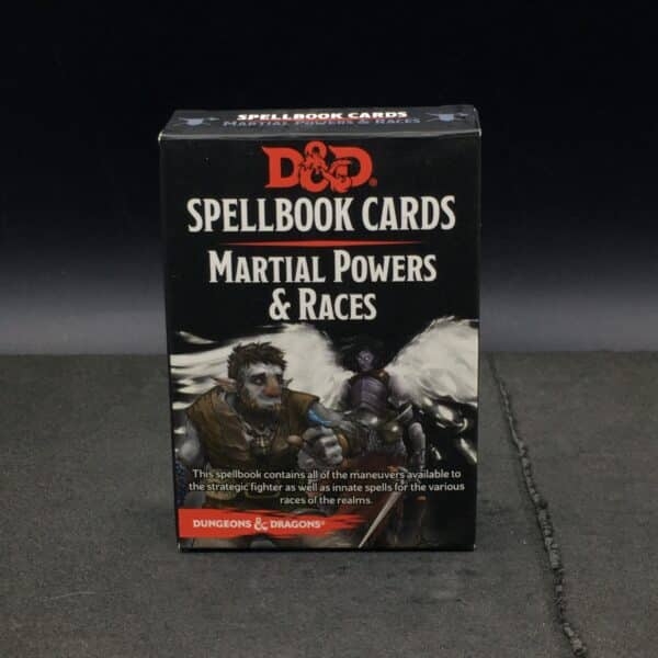 Spellbook Cards Martial Powers Races 85958 Mindtaker Miniatures