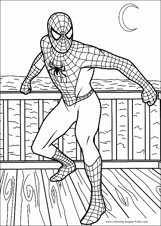 Cartoon Color Pages