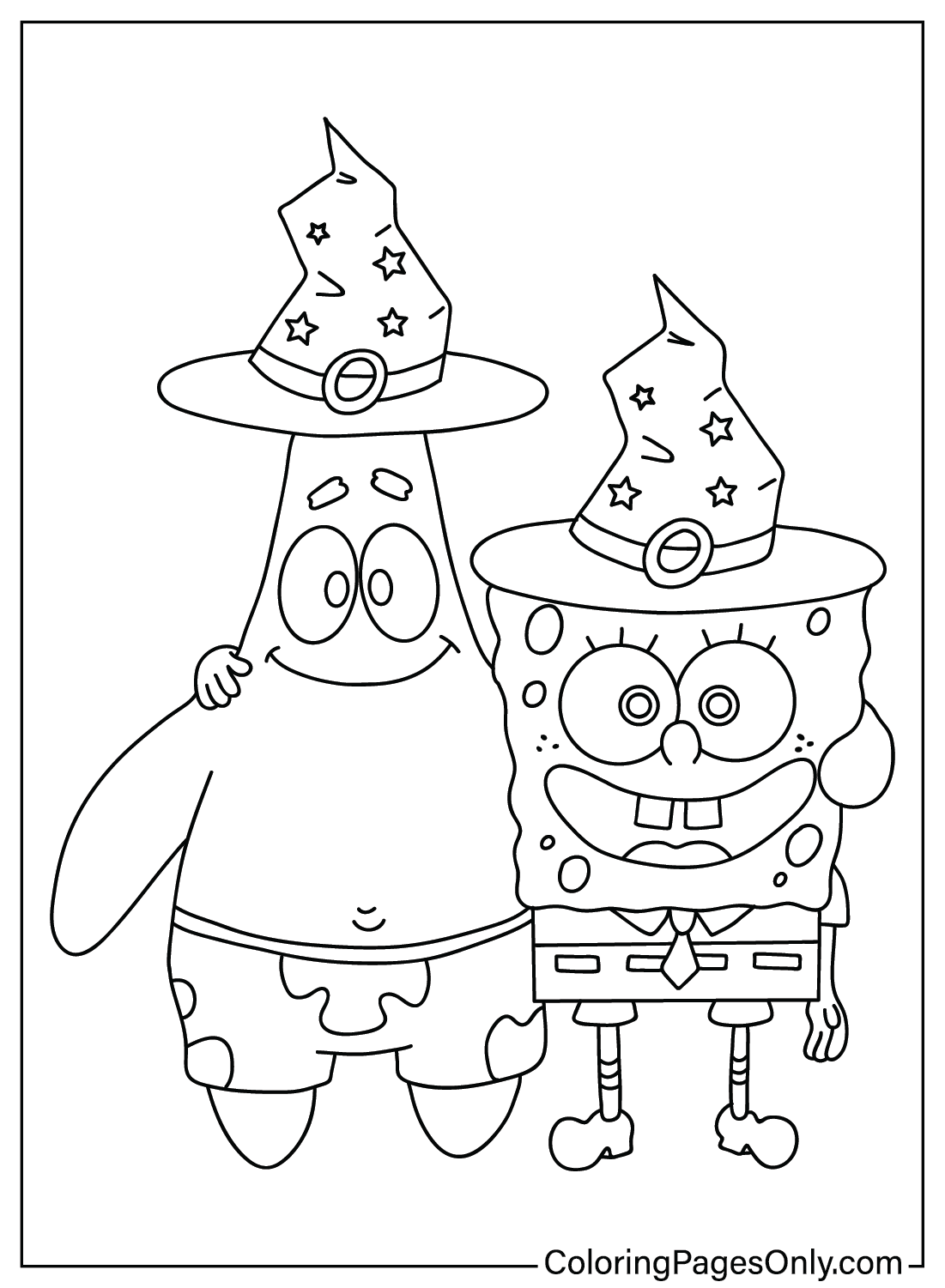 Spongebob Coloring Pages Patrick