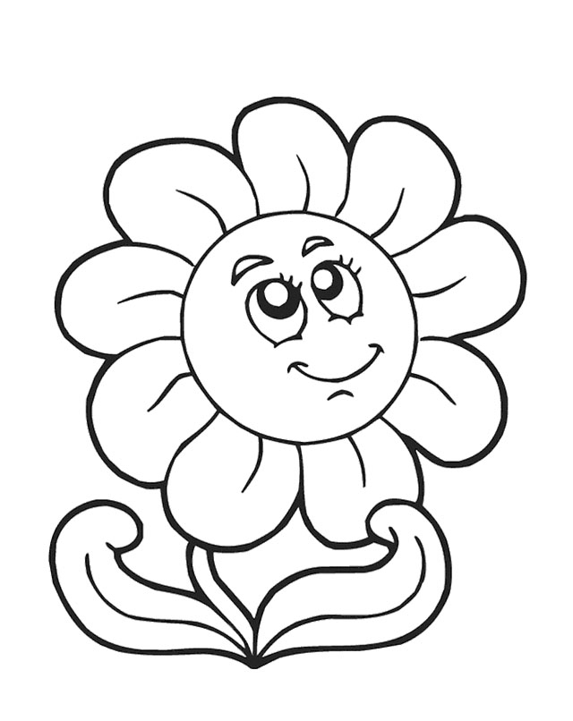 Spring Flower Coloring Pages To Download And Print For Free