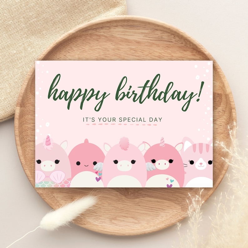 4x8 printable birthday card
