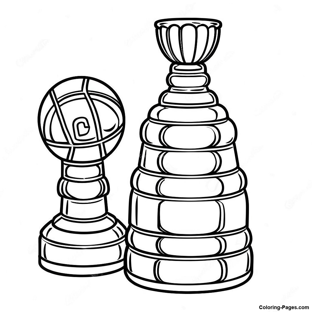 Stanley Cup Coloring Pages
