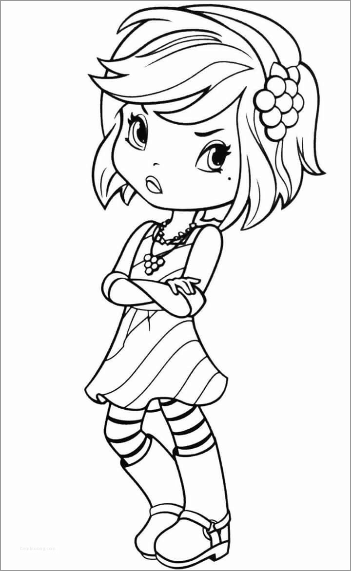 Strawberry Shortcake Coloring Pages ColoringBay