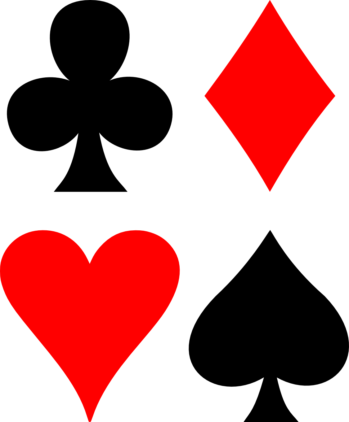 Suits Of Cards ClipArt Best