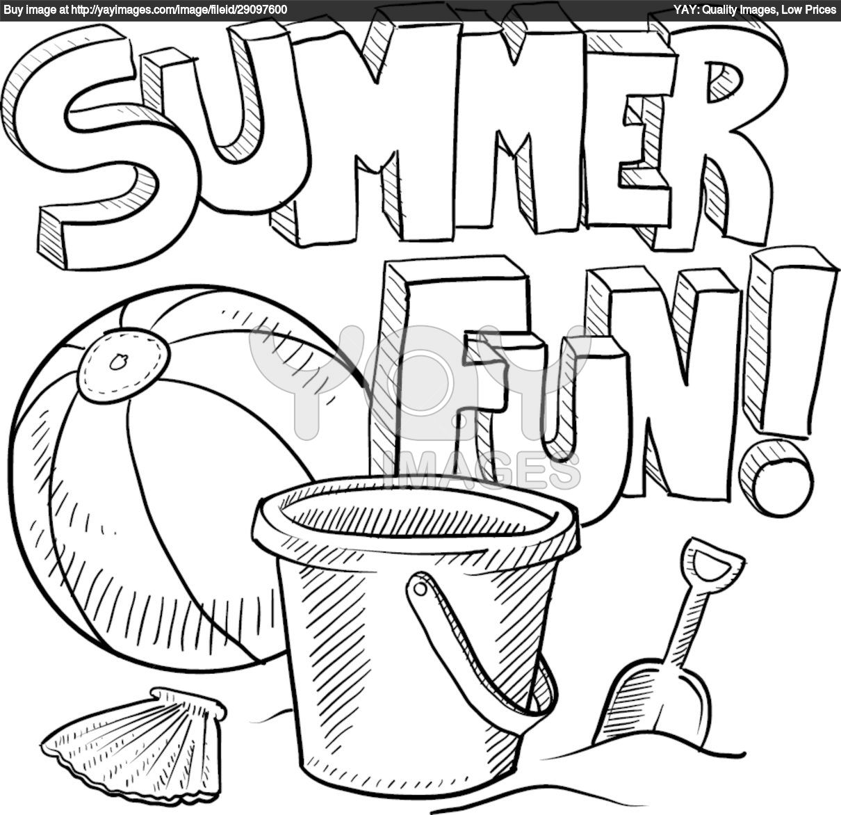 Summer Coloring Pages To Download And Print For Free