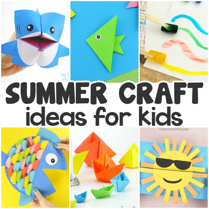 summer crafts for kids free printable pdf