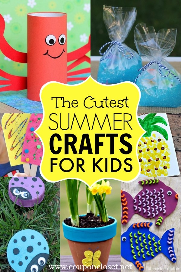 Summer Crafts For Kids 35 Easy Summer Crafts For Kids Vrogue co