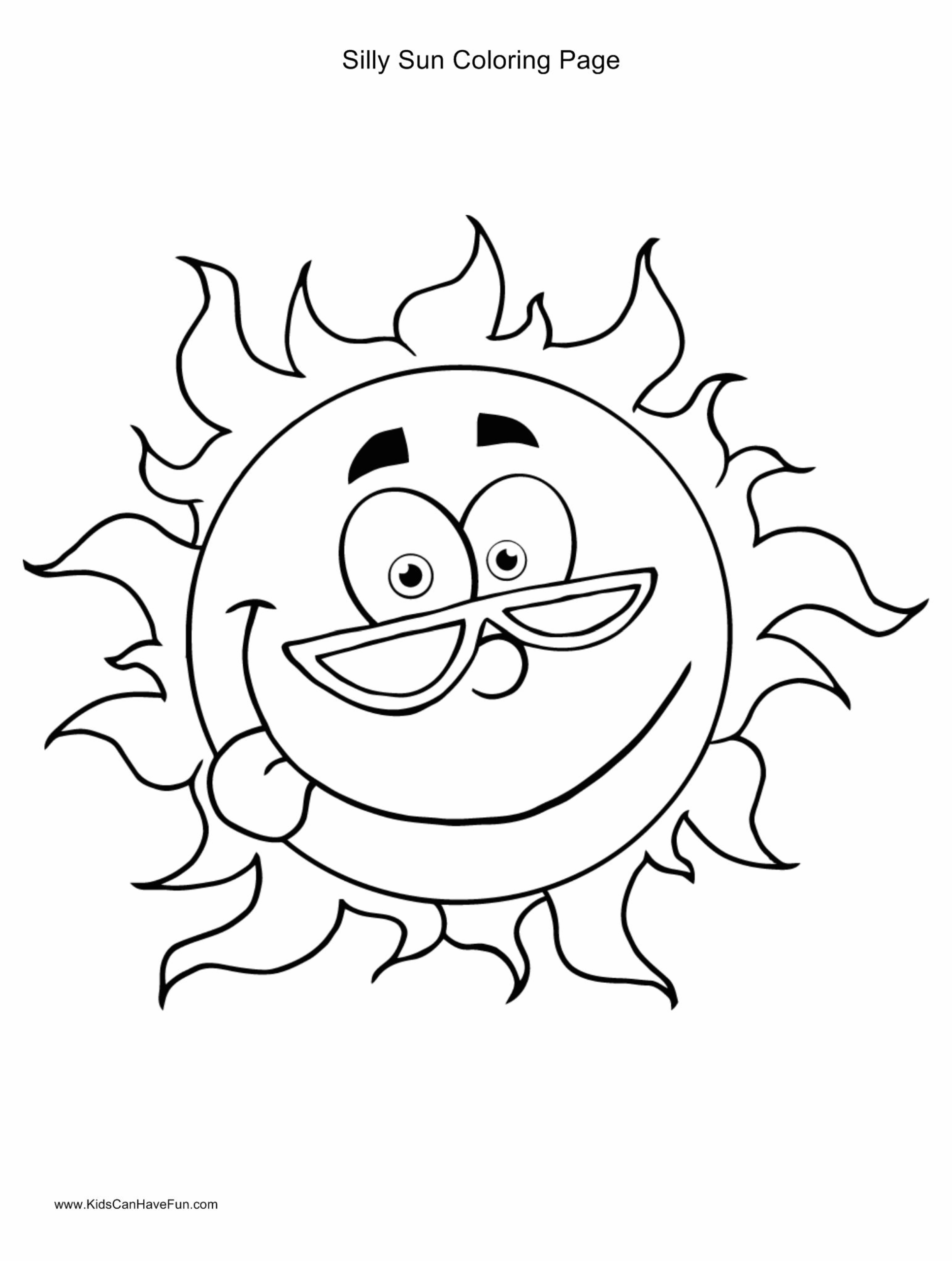 Sunshine Coloring Page At GetColorings Free Printable Colorings 