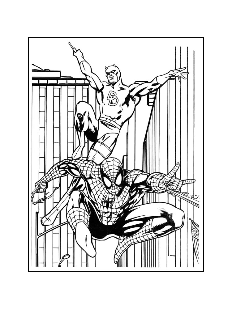 Coloring Pages For Superheroes