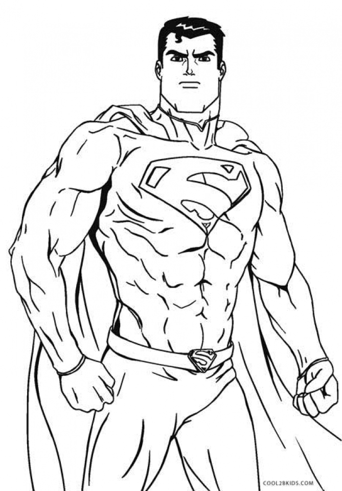Superman Coloring Pages Coloring