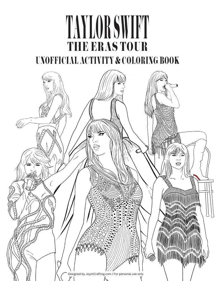 Taylor Swift Color Pages