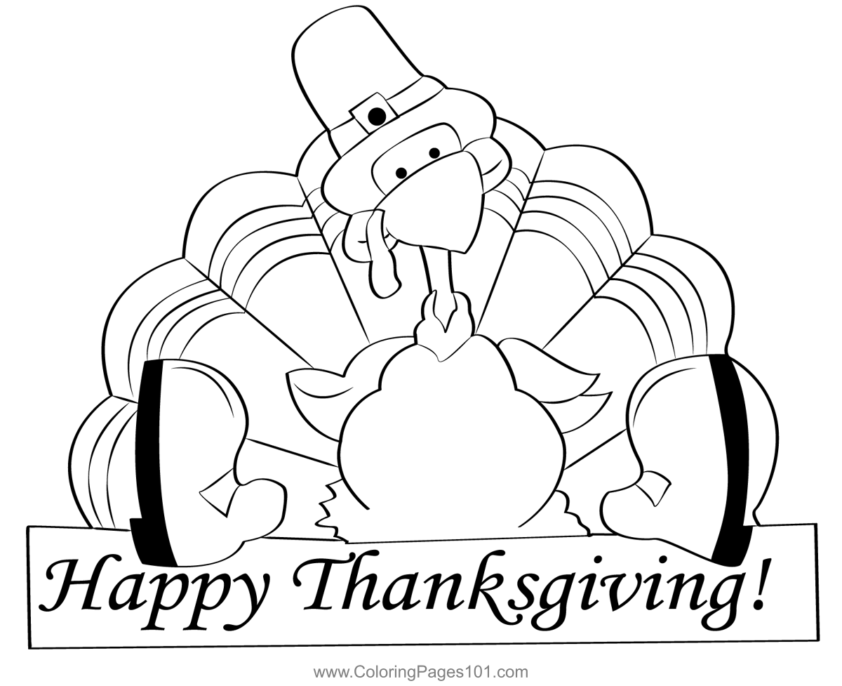 Thanksgiving Coloring Page For Kids Free Thanksgiving Day Printable 