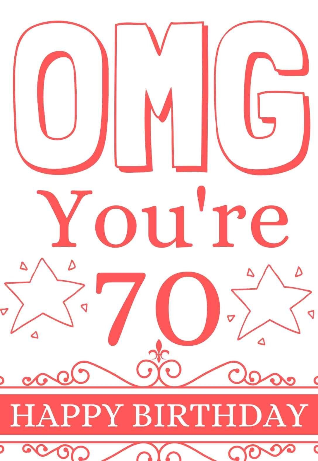 30th birthday printable card